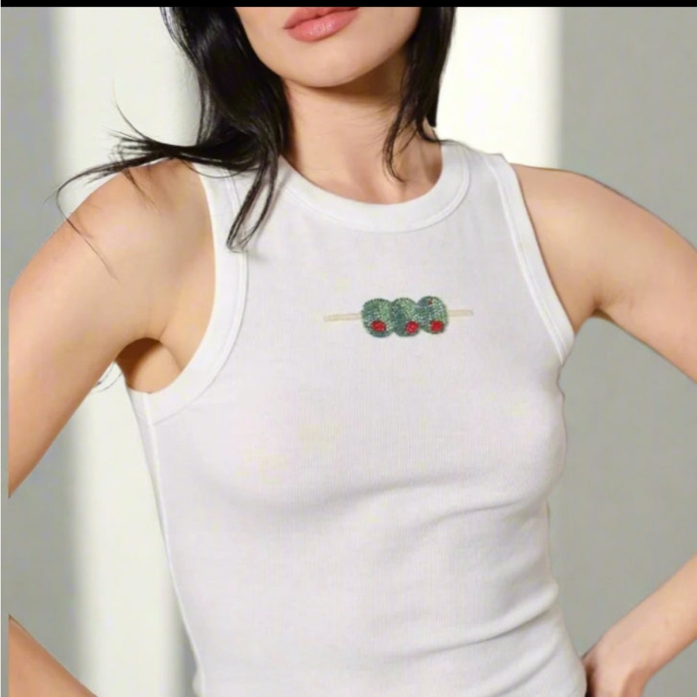 Off-White Martini Tank Top